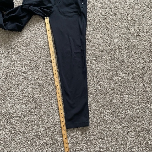 Lululemon Men’s Commission Pant Slim Fit Warpstreme Black Sz 30 (30" inseam) - Picture 14 of 15